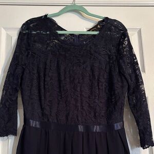 Women’s Navy Lace Dress